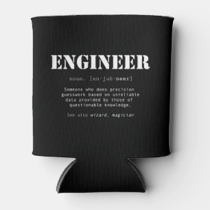 Enfriador De Latas Definición de diccionario de ingeniero divertido