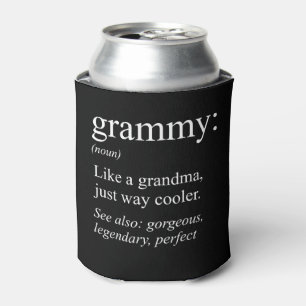 Enfriador De Latas Definición Grammy, Abuela, Regalo Nana