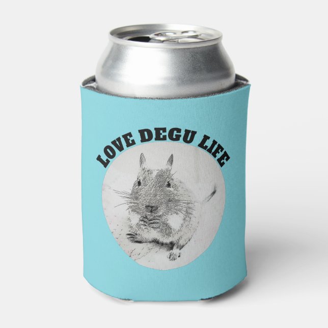 ENFRIADOR DE LATAS ☆ DEGU LIFE ☆ (Lata Anverso)