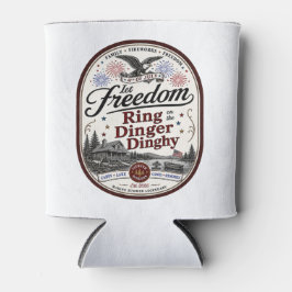 Enfriador De Latas Dejen que la libertad suene Ding Dinghy de Yuenger