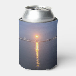 Enfriador de latas del amanecer del río Mississipp