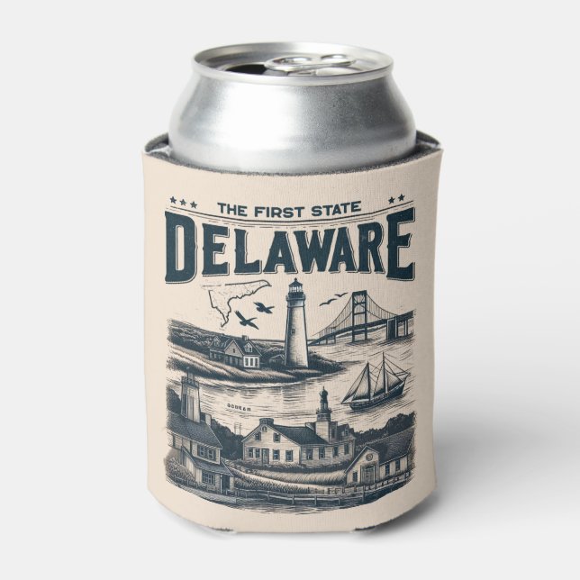 Enfriador De Latas Delaware (Lata Anverso)