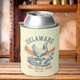 Enfriador De Latas Delaware First State Vintage 