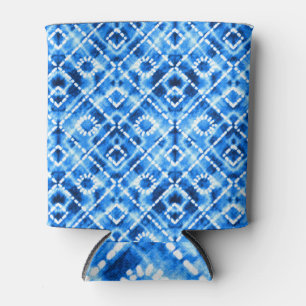 Enfriador De Latas Denim Tye Textura: Elegancia moderna.