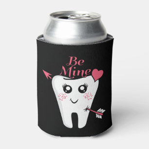 Enfriador De Latas Dentista San Valentín - Corazón de Diente, Sé Mía