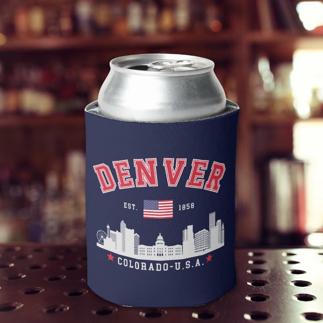Enfriador De Latas Denver City Horizon Graphic (Subido por el creador)
