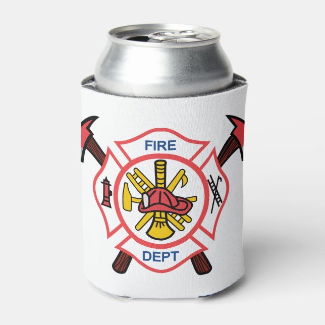 Enfriador De Latas Departamento maltés de incendios cruzados (Lata Anverso)