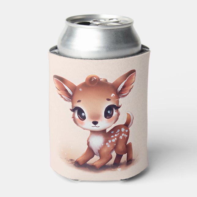 Enfriador De Latas Depósito de bebé adorable (Lata Anverso)