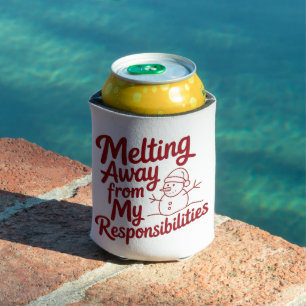 Enfriador De Latas Derritiéndose lejos de mis responsabilidades Snark