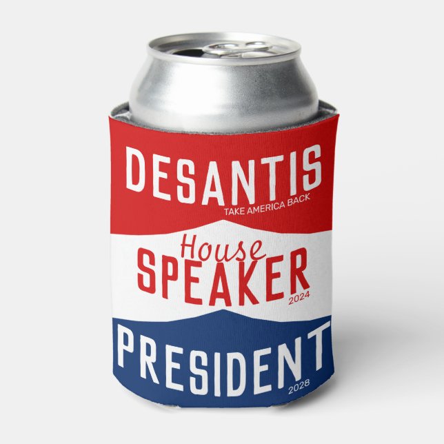 Enfriador De Latas DeSantis 2024 Presidente de la Cámara de Diputados (Lata Anverso)