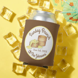 Enfriador De Latas Desayuno Dominical Brunch Biscuits Salchicha Gravy