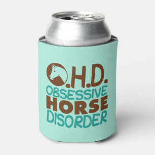 Enfriador De Latas Desorden obsesivo del caballo