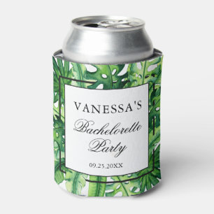 Enfriador De Latas Despedida de soltera botánica tropical exuberante