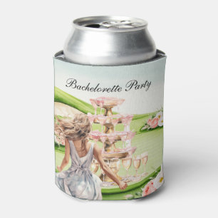 Enfriador De Latas Despedida de soltera de golf en campo de golf