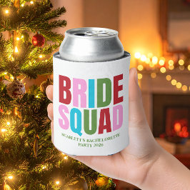 Enfriador De Latas Despedida de soltera de la Novia de Invierno Squad