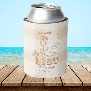 Enfriador De Latas Despedida de soltera del último rodeo del oeste