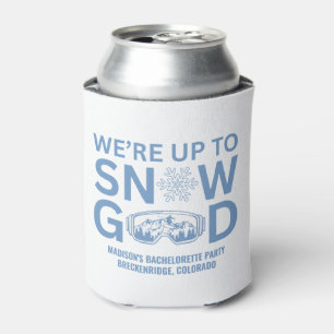 Enfriador De Latas Despedida de soltera en la nieve Último brindis Az