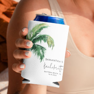 Enfriador De Latas Despedida de soltera personalizada acuarela palmer