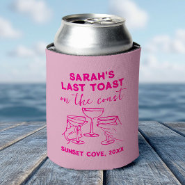 Enfriador De Latas Despedida de soltera personalizada Último brindis 