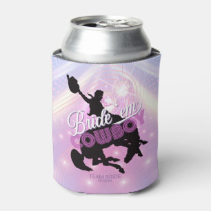 Enfriador De Latas Despedida de soltera vaquera Bride 'em Cowboy v2 E