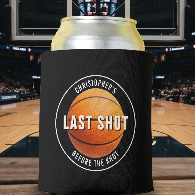 Enfriador De Latas Despedida de soltero de baloncesto último disparo  (Subido por el creador)