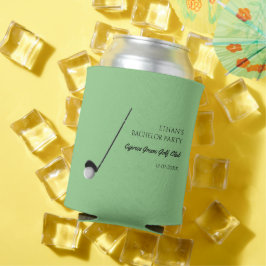 Enfriador De Latas Despedida de soltero de golf - Viaje de golf Clási