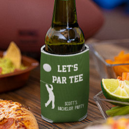 Enfriador De Latas Despedida de Soltero Viaje de Golf Par Tee