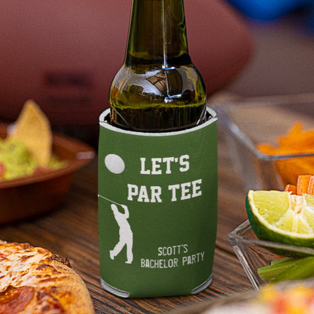 Enfriador De Latas Despedida de Soltero Viaje de Golf Par Tee (Subido por el creador)
