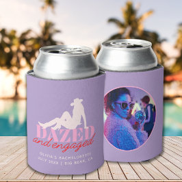 Enfriador De Latas Desposada Aturdida y Comprometida Cowgirl Retro So