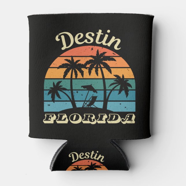 Enfriador De Latas Destin Florida  (Anverso)
