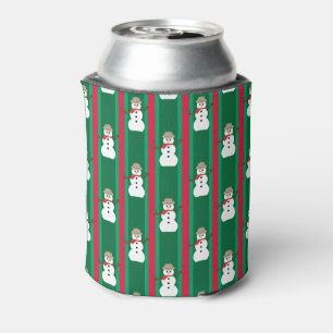 Enfriador De Latas Detective del Muñeco de Nieve Divertido y Elegante