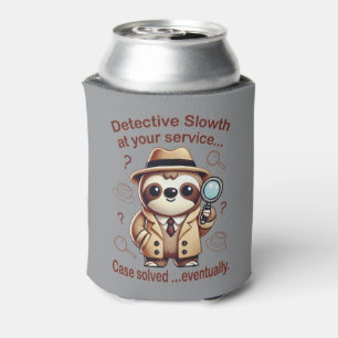 Enfriador De Latas "Detective Perezoso" Agencia de Detectives Perezos
