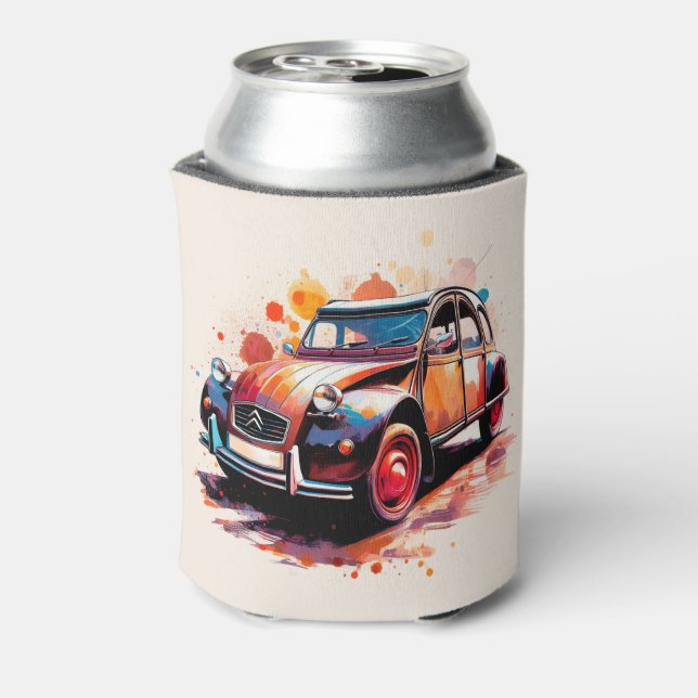 Enfriador De Latas Deux Chevaux (Reverso de la lata)