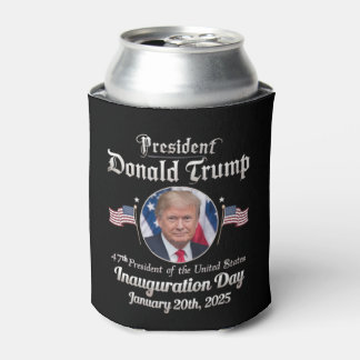 Enfriador De Latas Día de la Inauguración de Trump 2025 47º president