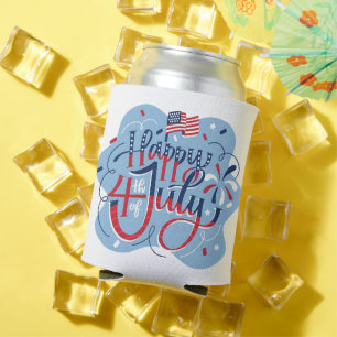 Enfriador De Latas Día de la Independencia 4 de julio