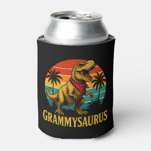 Enfriador De Latas Día de la Madre Grammysaurus T Rex Dinosaur Grammy