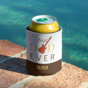 Enfriador De Latas Día de los padres de la guitarra de la música de G