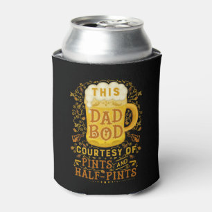 Enfriador De Latas Día de padres divertido de las pintas de la