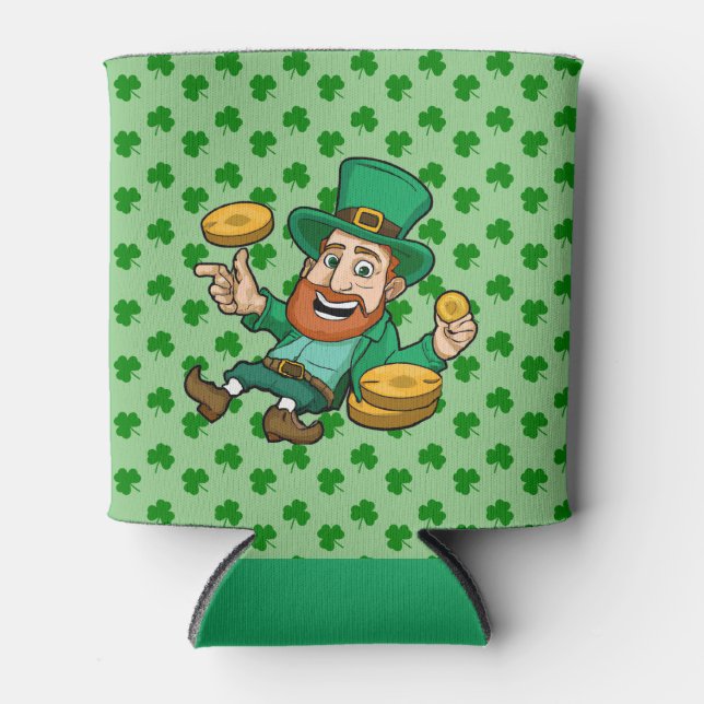 Enfriador De Latas Día de San Patricio (Anverso)