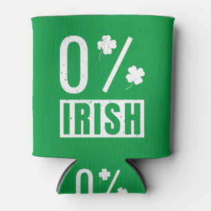 Enfriador De Latas Día de San Patricio 0% Irlandés Trébol de Cuatro H