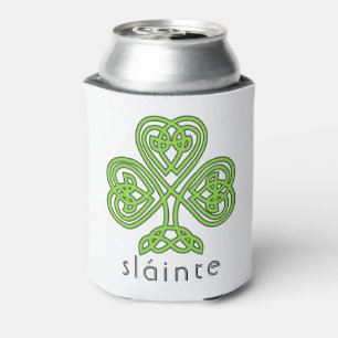 Enfriador De Latas Día de San Patricio de la Península Verde Celta de