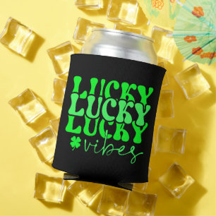 Enfriador De Latas Día de San Patricio Lucky greenstylish
