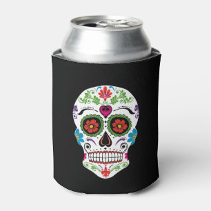 ENFRIADOR DE LATAS DÍA DEL CRÁNEO MUERTO DEL AZÚCAR