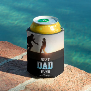 Enfriador De Latas Día del Padre de la foto del mejor Personalizado d