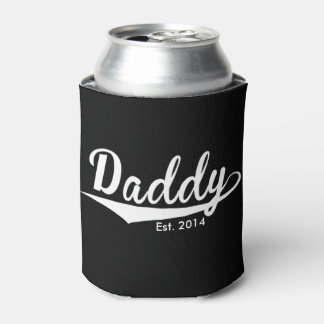 Enfriador De Latas Día del Padre - "Papá Est. Añadir año"