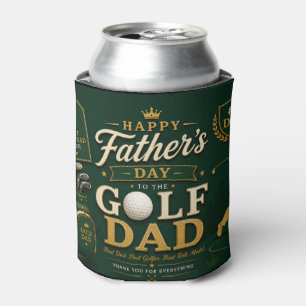 Enfriador De Latas Día del Padre para Papá Golfista