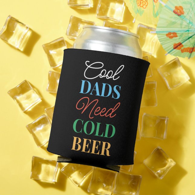 Enfriador De Latas Día del Padre Personalizado (Verano in situ)