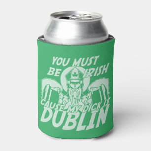 Enfriador De Latas Día del St Patricks usted debe ser irlandés