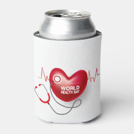 Enfriador De Latas Día Mundial de la Salud