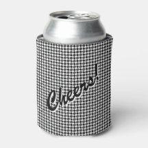 Diamantes de Chequeo en Blanco y Negro Cheers